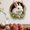 A, variant on Easter Sitting Bunny Tree Welcome Sign, 9.06 x 9.06 in Acrylic Hanging Decoration for Front Door, Porch, Entryway and Wall
