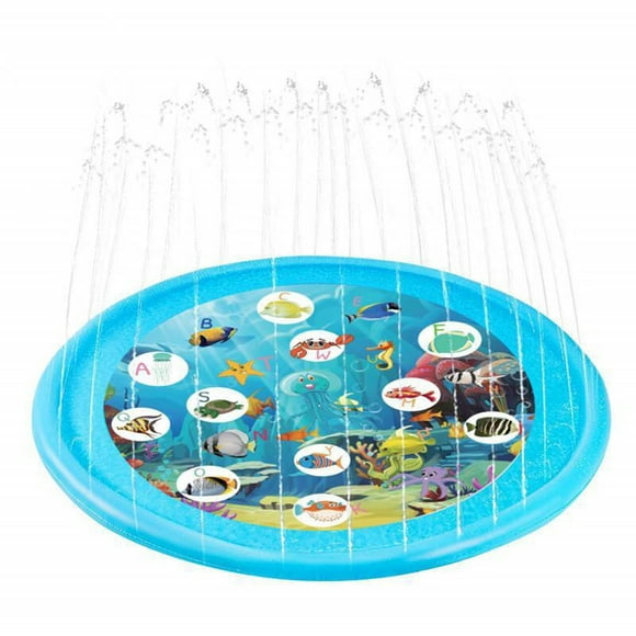 Tapis Arroseur Gonflable pour Éclaboussures d'Eau, Piscine, Cour, Extérieur, Enfants