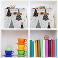 thumbnail image 6 of Storage Basket Cartoon Christmas Tree Foldable Canvas Laundry Baskets Bin Waterproof Inner Layer with Sturdy Handles for Toy Nursery Blanket Clothes 2 Pack, 6 of 7