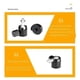 thumbnail image 2 of Universal Mini Tripod Ball Head 1/4-20 Base Adapter Degree for Interface Stabilizer for Camera, 2 of 5