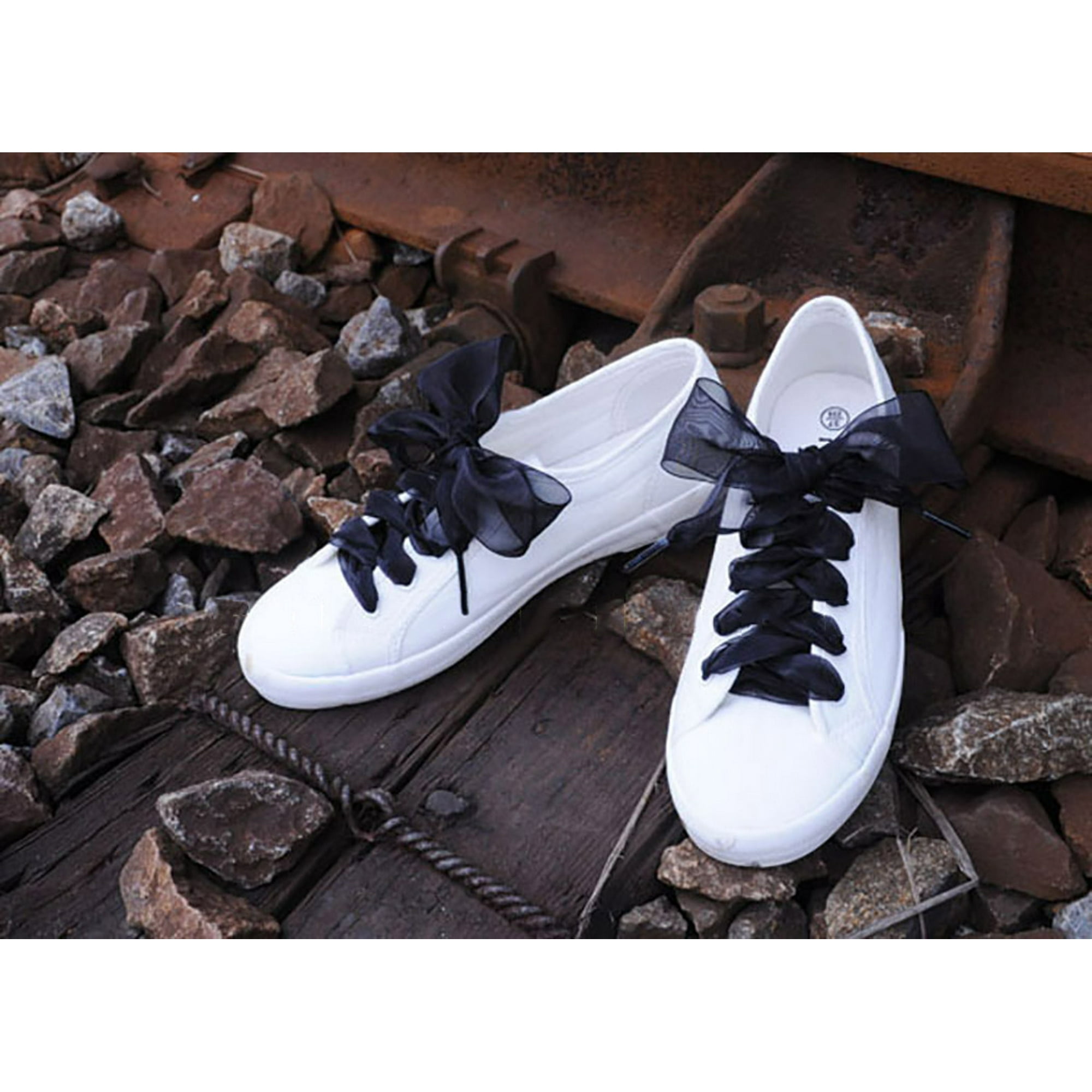 Chiffon shoelaces best sale