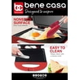 thumbnail image 2 of Sandwichera Bene Casa roja antiadherente con Asas de Tacto Frío y Aluminio Fundido, 2 of 9