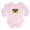 Petal Pink, variant on CafePress - Ukraine Sunflower Body Suit - Long Sleeve Cotton Baby Bodysuit