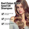 thumbnail image 4 of Pisexur Belleza Maquillaje Champú reparador con aceite de cebolla roja. Nutre y suaviza el cabello seco. Champú suavizante y brillante. Control de grasa. 100 ml.para mujeres y hombres, 4 of 9