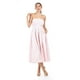 thumbnail image 1 of Vestido Strapless de corte midi Roman Fashion /Juvenil, 14387 (Palo de rosa) rosa CH, 1 of 5