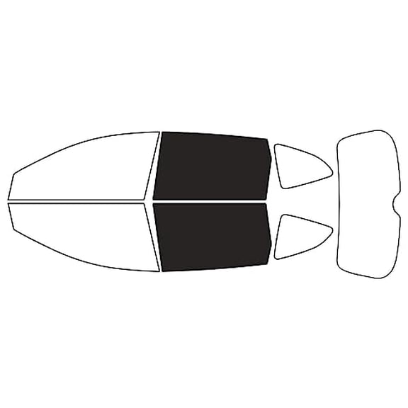 Rvinyl Window Tint Kit Compatible with Honda Cr-V 2017-2022 - Back Precut Kit - 20%