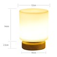 thumbnail image 3 of Lámpara de Noche LED de Madera Maciza con Conexión USB para Decoración de Estudio, Dormitorio o Mesilla de Noche. Iluminación Ambiental., 3 of 5