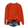 thumbnail image 6 of EchfiProm Funny Christmas Sweatshirts for Women Oversized Sweatshirt Pullover Snowman Hoodless Long Sleeve Adults Shirts, 6 of 6