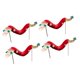 thumbnail image 4 of 4 piezas de serpiente china, kits de materiales hechos a mano para manualidades, kits de manualidades para fiestas de niños y niñas Rojo, 4 of 9