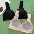 thumbnail image 4 of Bra Category Soft Padded Front Closure Wireless Supportive Comfort Uplift for Women Stylish Vest Style Plus Size, 4 of 7
