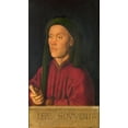 thumbnail image 2 of van Eyck, Jan 10x14 Gold Ornate Wood Framed with Double Matting Museum Art Print Titled - Leal Souvenir, 2 of 4