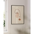thumbnail image 5 of HAUS AND HUES Female Figure Wall Art Line Drawing - Single Line Drawing Wall Art, Minimalist Woman Art Print Line Art Wall Decor Silhouette Lipstick (24x36 Unframed), 5 of 6