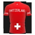 thumbnail image 2 of Switzerland Full Zipper Bike Short Sleeve Cycling Jersey  for Men - Size XS, 2 of 4