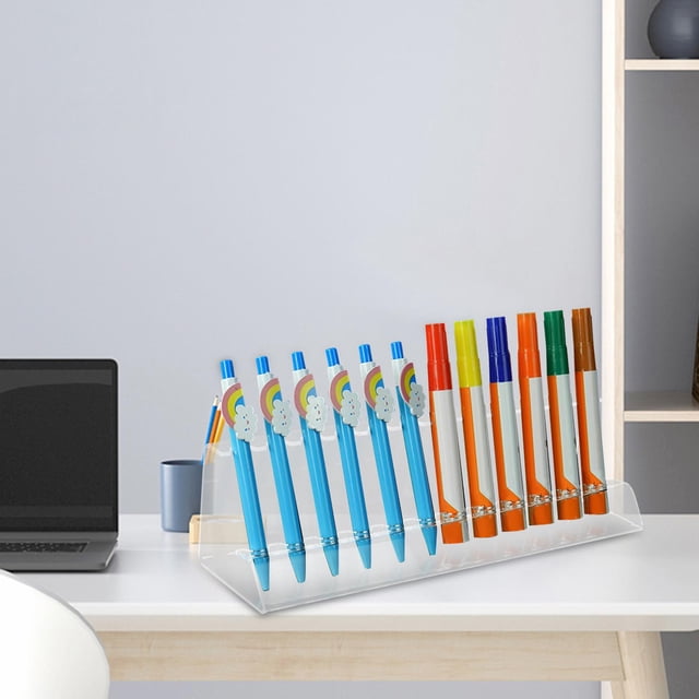 Soporte para Bolígrafos Macarena Vertical Acrílico 30 centimetros