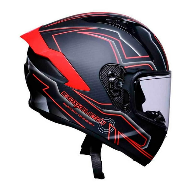Casco para moto Vento talla M bluetooth rojo Bodega Aurrera en línea