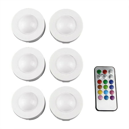 

KLFGJ Night Lights Creative LED Nightlight Remote Control RGB Pat Light Wardrobe Bedside Feeding Cabinet Light Fill Light