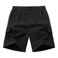 thumbnail image 5 of TinyBloomm Kids Boys Elastic Waistband Cargo Shorts Running Shorts Pull On Jogger Quick Drying Stretch Sports Shorts With Pockets, Size 7-8 Years, 5 of 9