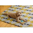 thumbnail image 4 of Linon Outdoor Washable Area Rug Collection, Ivory and Yellow, 5' x 7', 4 of 8