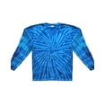 thumbnail image 3 of (Price/Each)Colortone Tie Dye 2000 heavyweight 100% cotton Long Sleeve T-Shirts-Blue Jerry-Kids 2-4, 3 of 17
