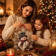 thumbnail image 4 of Christmas Snowman Diamond Painting Art Kits For Adults,Special Shaped Hanging Pearl Acrylic Suncatcher Gem Art Pendant Decorations Kit For Home Decor And Gift(12In), 4 of 4