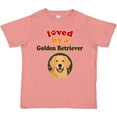 thumbnail image 3 of Inktastic Golden Retriever Dog Lover Boys or Girls Toddler T-Shirt, 3 of 5
