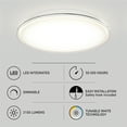 thumbnail image 5 of Artika Astrid 30W Integrated LED Flush Mount Ceiling Light With Remote Control, 5 of 9