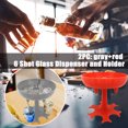thumbnail image 3 of 6 Shot Glass Dispenser and Holder -Dispenser For Filling Liquids, Shots Dispense, 3 of 7