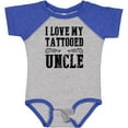 thumbnail image 3 of Inktastic I Love My Tattooed Uncle Boys Baby Bodysuit, 3 of 5