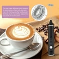 thumbnail image 6 of Fitnate Handheld Electric Milk Coffee Frother with Stainless Steel Whisk Black, 6 of 10