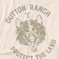 thumbnail image 3 of Yellowstone Ranch Wolk Protect Women's Graphic T-Shirt Rolled Sleeve Tee, 3 of 6
