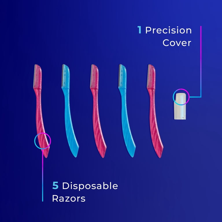 Schick Hydro Silk Touch-up Dermaplaning Tool with Precision Cover