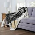 thumbnail image 3 of Yellowstone Beth Dutton 2 Paramount Kids Silk Touch Throw Blanket, 50 x 60 inches Black and White, 3 of 5