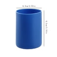 thumbnail image 6 of Silicone Water Bottle Boot Sleeve Protector Non Slip Anti Scratch Bottom Cover with Neoprene Carry Strap Insulated Shockproof Bottle Holder Fits 6.3–6.8 cm Diameter Travel Gym Blue 1PC, 6 of 9