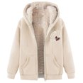 thumbnail image 1 of WILLBEST Sudaderas para Pareja Rugby Unisex Casual Sports Winter Jacket With Zipper Hoodie And Pockets XGrande, 1 of 2