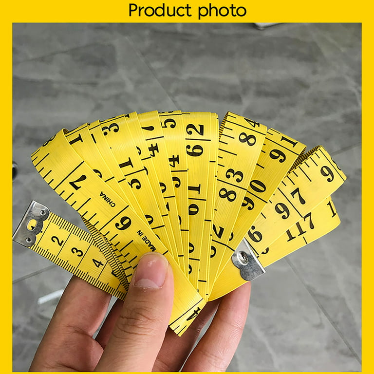 Tape Measure Body Measuring Tape, 120 Inch Soft Fabric Measuring Tape for  Cloth Measurement, Double Scale Tailor Ruler for Weight Loss Medical
