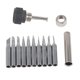 thumbnail image 1 of Lead Free Solder Iron Tips 900M?T Soldering Station Tool (10 Tips 1 Retaining Sleeve), 1 of 5