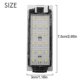 thumbnail image 4 of 2pcs Car Led Number License Plate Light For Renault Megane 2 Clio Laa 2 Megane 3 Twingo Master Vel, 4 of 5