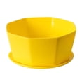 thumbnail image 3 of VONKY Succulent Planters Resin Plastic Crafts Personality Decorations Flower Pot Style Decorative Plants Container Office Yards Yellow, 3 of 9