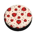 thumbnail image 2 of Kdxio Spare Tire Cover for RV Trailer, Waterproof Wheel Cover,Camper Spare Tire Cover Fit for Rv SUV Truck Travel Trailer -Red Ladybug, 2 of 8