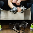 thumbnail image 3 of WRITWAA 2Ud Estante Para Fitness De Hierro Negro Compatible Con Mancuernas Variadas, 3 of 6