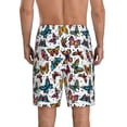 thumbnail image 4 of Lsque Cute Butterfly Mens Sleep Pajama Shorts,Short Pajama Pants, Cotton Ultra-Soft Knit-X-Large, 4 of 9