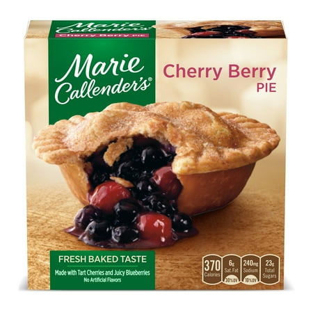 Marie Callender's Cherry Berry Pie, Frozen Dessert, 10 oz. (frozen)