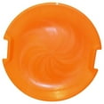 thumbnail image 1 of Day Glow Super V Saucer Disc Sled - Neon Orange, 1 of 1