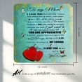 thumbnail image 2 of to My mom from Daughter Metal Tin Sign,Birthday Gifts for Mum,Mom Gifts for Mom Stepmom, Inspirational Quote Sign for Home Bedroom Wall Decor Vintage Wall Art 12x12 Inches, 2 of 6