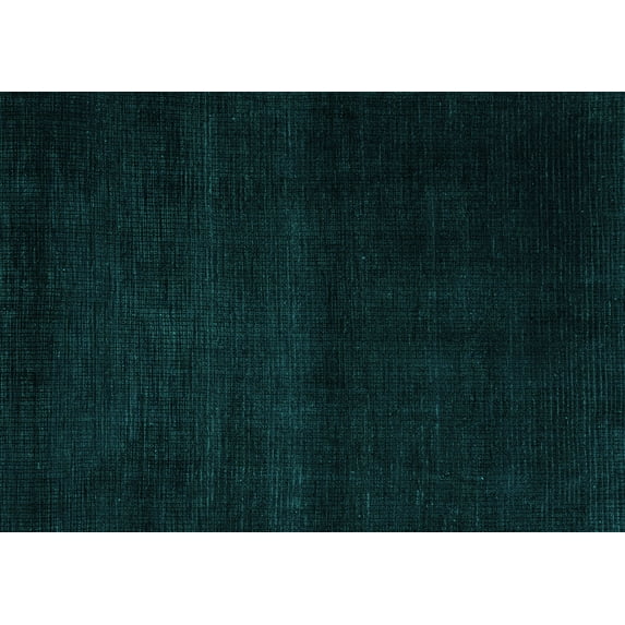 Ahgly Company Machine Washable Indoor Rectangle Abstract Turquoise Blue Modern Area Rugs, 2' x 4'