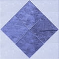 thumbnail image 1 of Ahgly Tapis d'Intérieur Lavable en Machine Carré Transitionnel Violet Pervenche, 7 Pieds Carré, 1 of 7