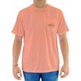 thumbnail image 2 of Margaritaville Men's It's 5 o' Clock Somewhere Short Sleeve Pocket T-Shirt (Orange, XL), 2 of 2