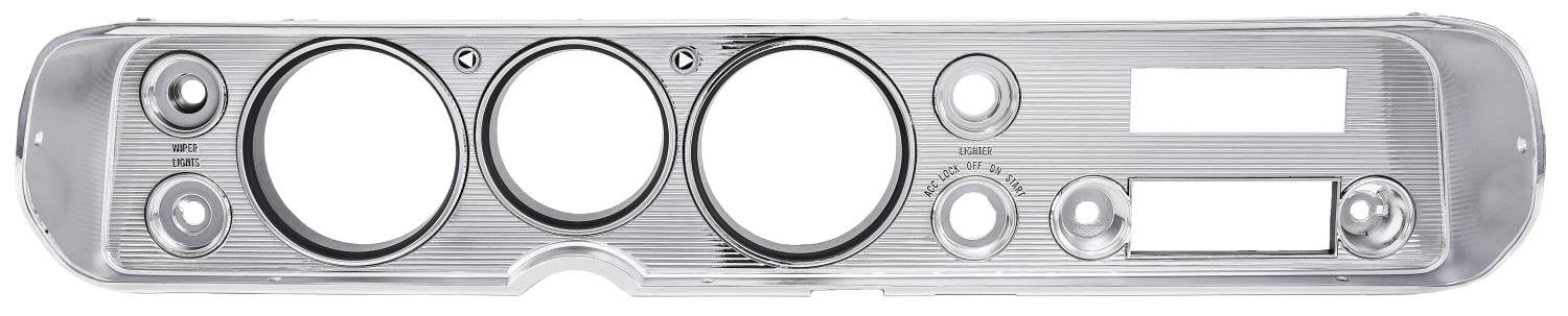 RestoParts Reproduction Dash Bezel 1964 Chevelle and El Camino Without A/C