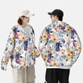 thumbnail image 4 of Lsque Lilies Flowers UPF 50+ Lightweight Sun Protection Men's Women's Long Sleeve Shirt, Hoodie Performance -Small, 4 of 9