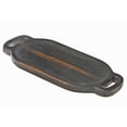 thumbnail image 1 of Acacia Wood Oval Serving Tray With Double Handle, 1 of 3